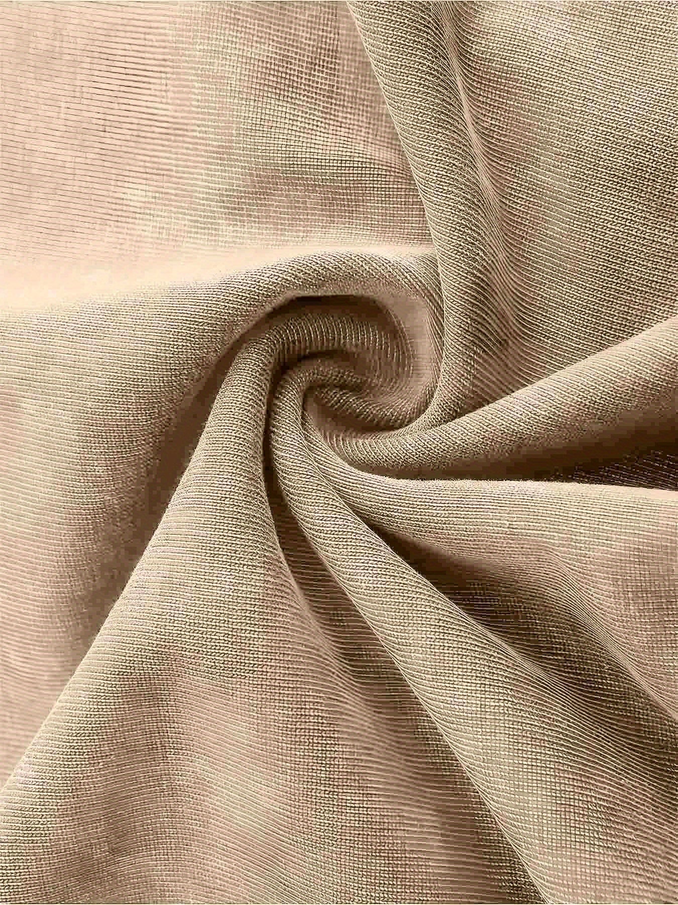 1pc, 230G Double-Sided Washed, Sticker Teddy Bear Printed T-Shirt